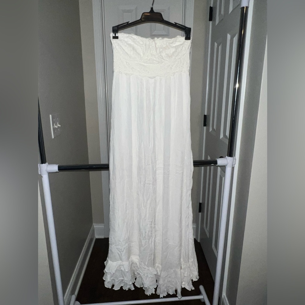 Free People Strapless Maxi Dress